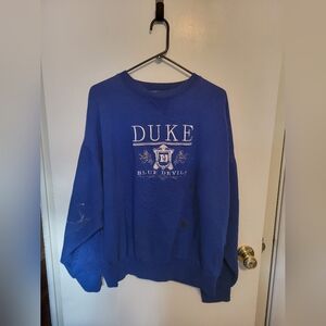 Vintage Duke Blue Devils Crewneck Sweatshirt